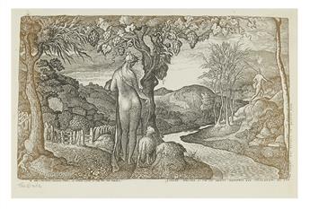 EVANS, FREDERICK H. Nine Early Engravings by Edward Calvert.